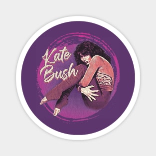 Vintage Kate Bush Fanart Design Magnet